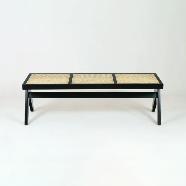 Docooler PIERRE JEANNERET CANE BENCH | Walmart (US)