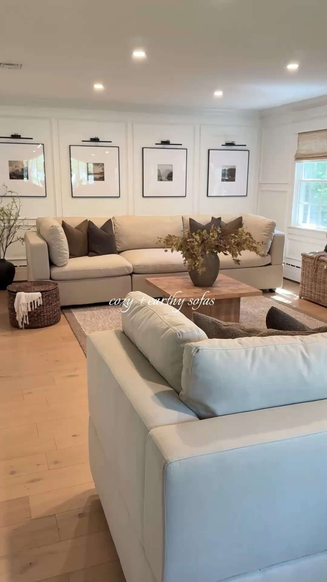 Machine-washable sofa. Earthy + cozy living room finds. Kid and pet friendly fabric. Shown in birch. Cloud sofa.

Pillow covers: dark coffee and brown 



#LTKFamily #LTKHome #LTKHoliday