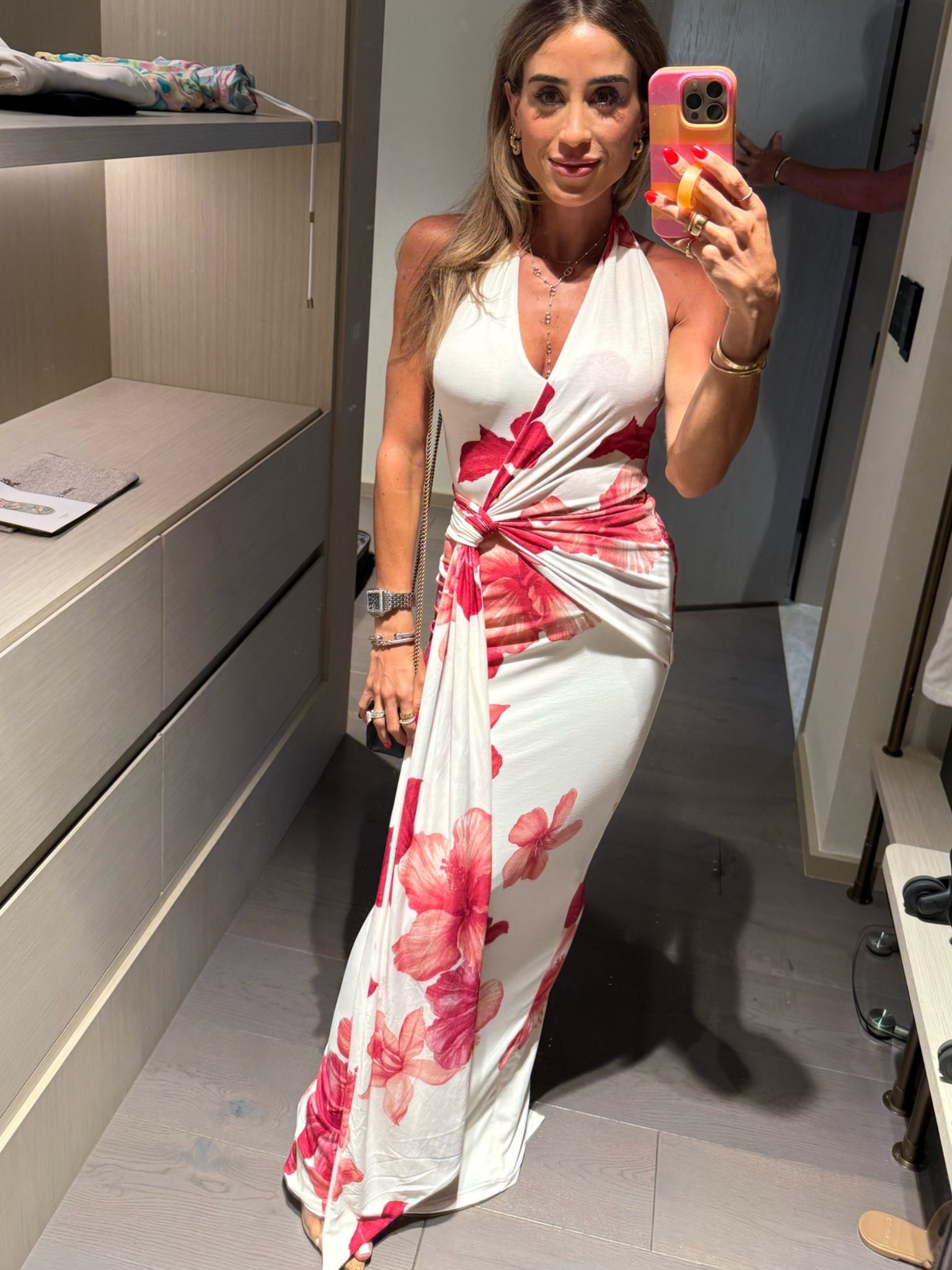 The perfect vacation dress or for date night! The fabric is so soft and like jersey wearing xs

#LTKPetite #LTKootd #LTKSeasonal