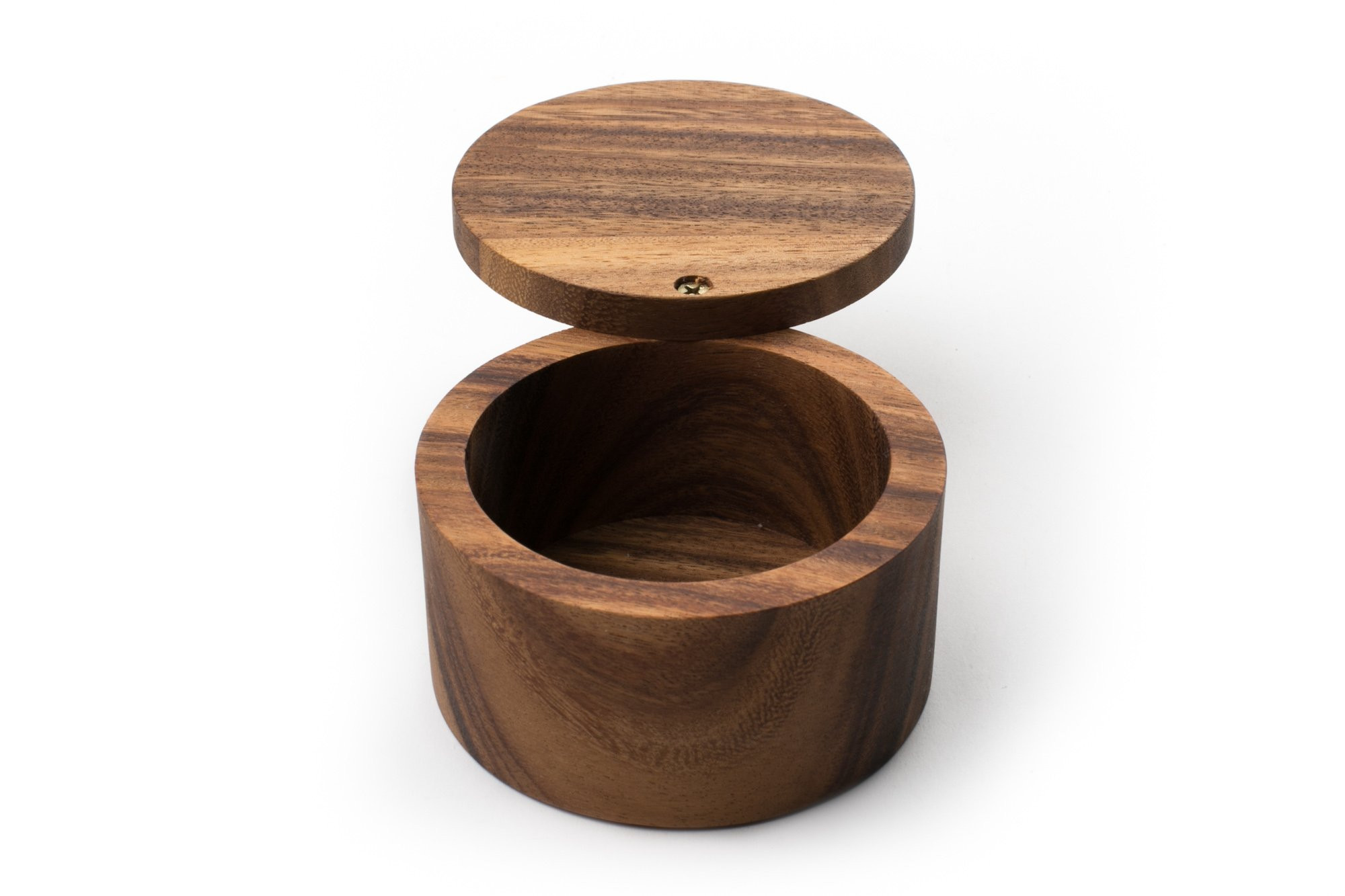 Ironwood Gourmet 28221 Appalachian Salt Cellar, Acacia Wood, 4 x 4 x 2.5 inches, Brown | Amazon (US)