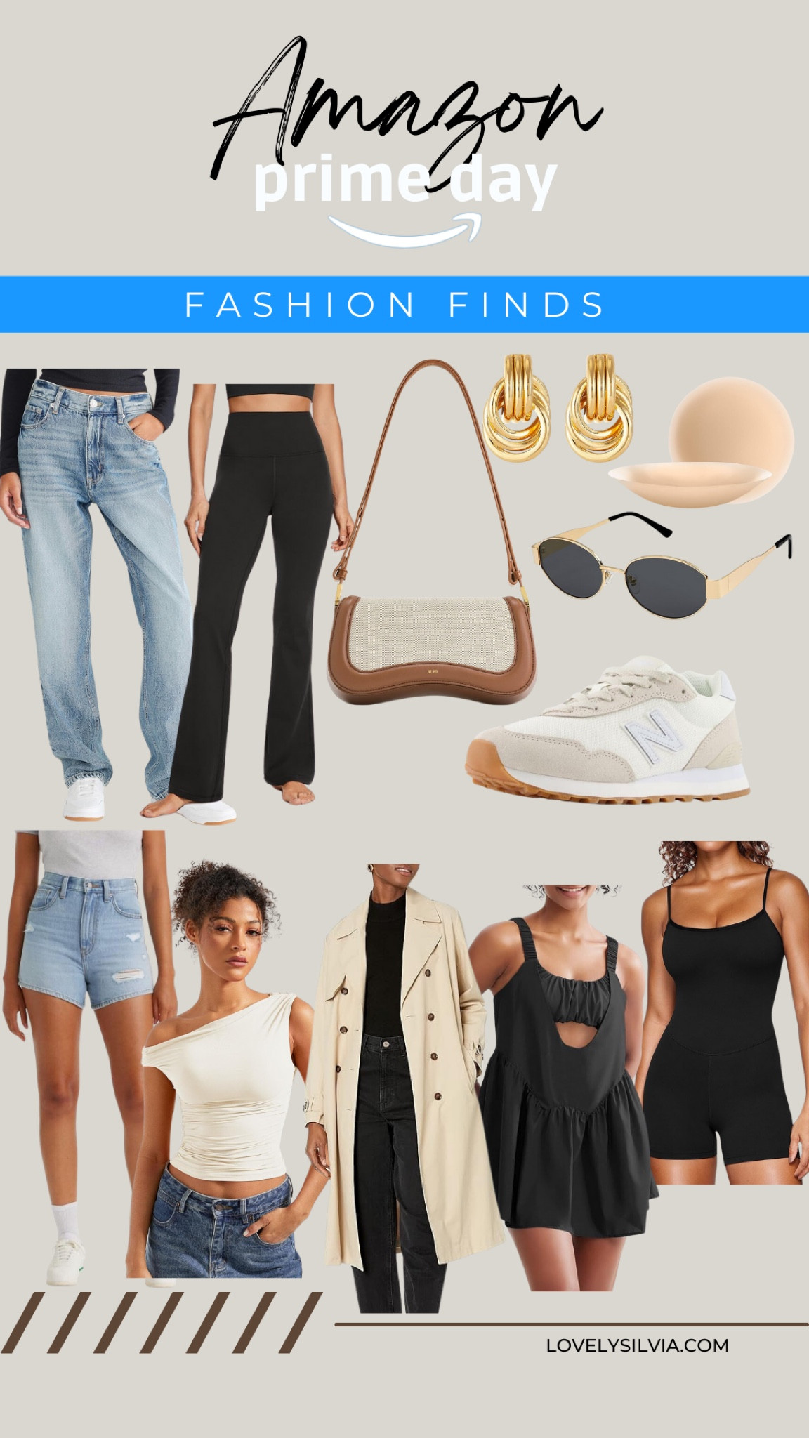 Amazon prime day fashion finds

Prime day, Amazon prime, prime day sale, fashion finds, Amazon finds, Amazon fashion, new balance sneakers, free people dupe, lululemon dupe, Levi’s, trench coat, gold earrings

#LTKStyleTip #LTKSaleAlert #LTKFindsUnder100