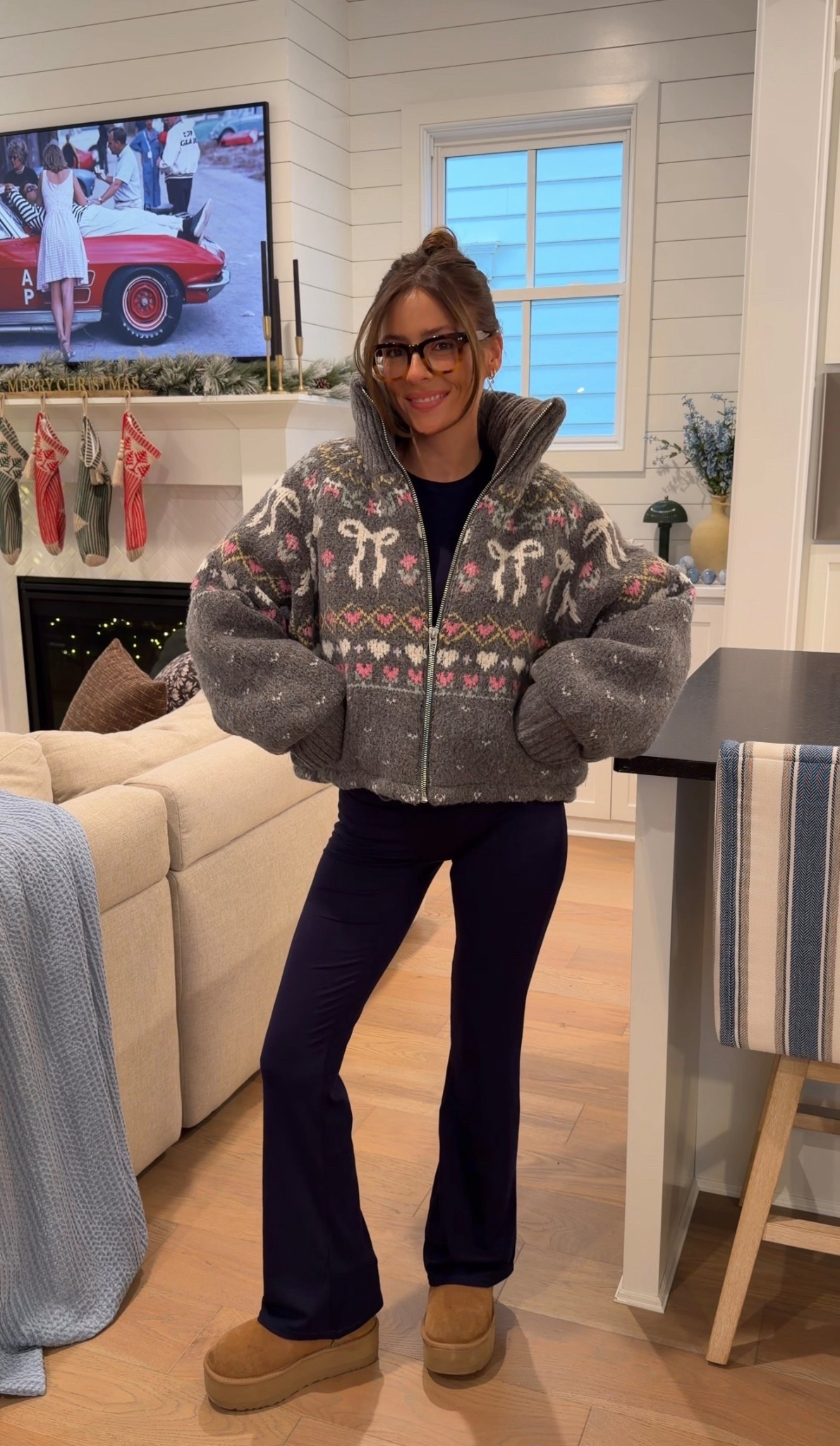 “The sweater is the outfit” outfit 

#LTKPetite #LTKootd #LTKSeasonal