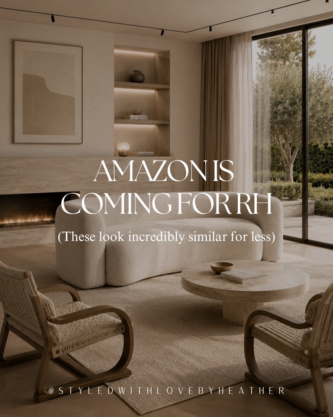 ✨ Wait... why is Amazon making RH-inspired home decor this good lately? 🤯

If you love the elevated, neutral, designer look of Restoration Hardware but not the designer price tag, you're going to want to save this post.

These finds give that timeless luxury aesthetic—think organic textures, warm neutrals, sculptural furniture, and high-end details—for a fraction of the cost.

Honestly, some of these are so close to the originals, nobody would ever guess they came from Amazon. 👀

🤍 Shop now all linked here and follow for more!

 

 #LTKvlog #LTKHome #LTKSaleAlert