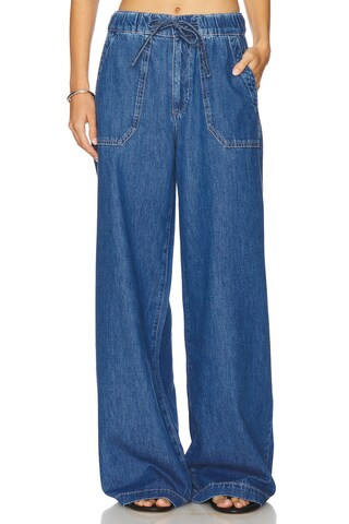 PAIGE Rumi Pant in Nimes from Revolve.com | Revolve Clothing (Global)