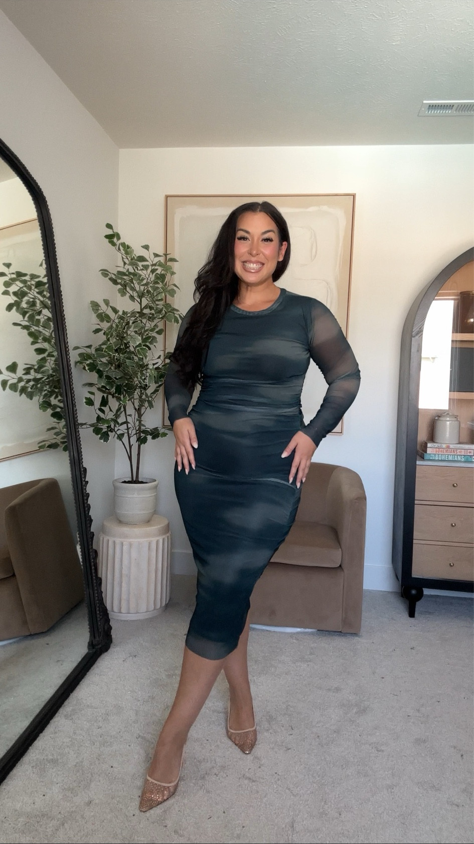 sachin and babi light blue dress Black Plus-Size Casual Dresses
