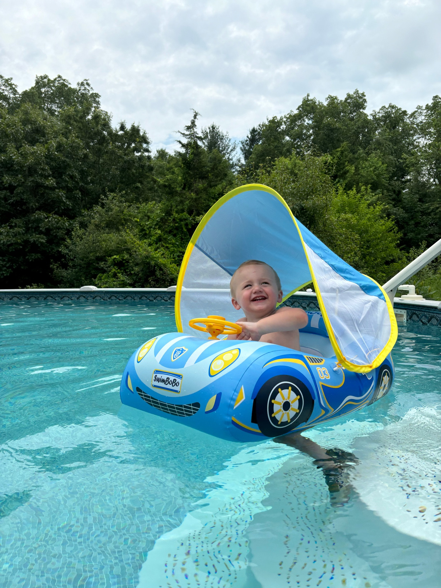 Bray is loving his “wacecawr” float!

#LTKKids #LTKSwim #LTKSeasonal