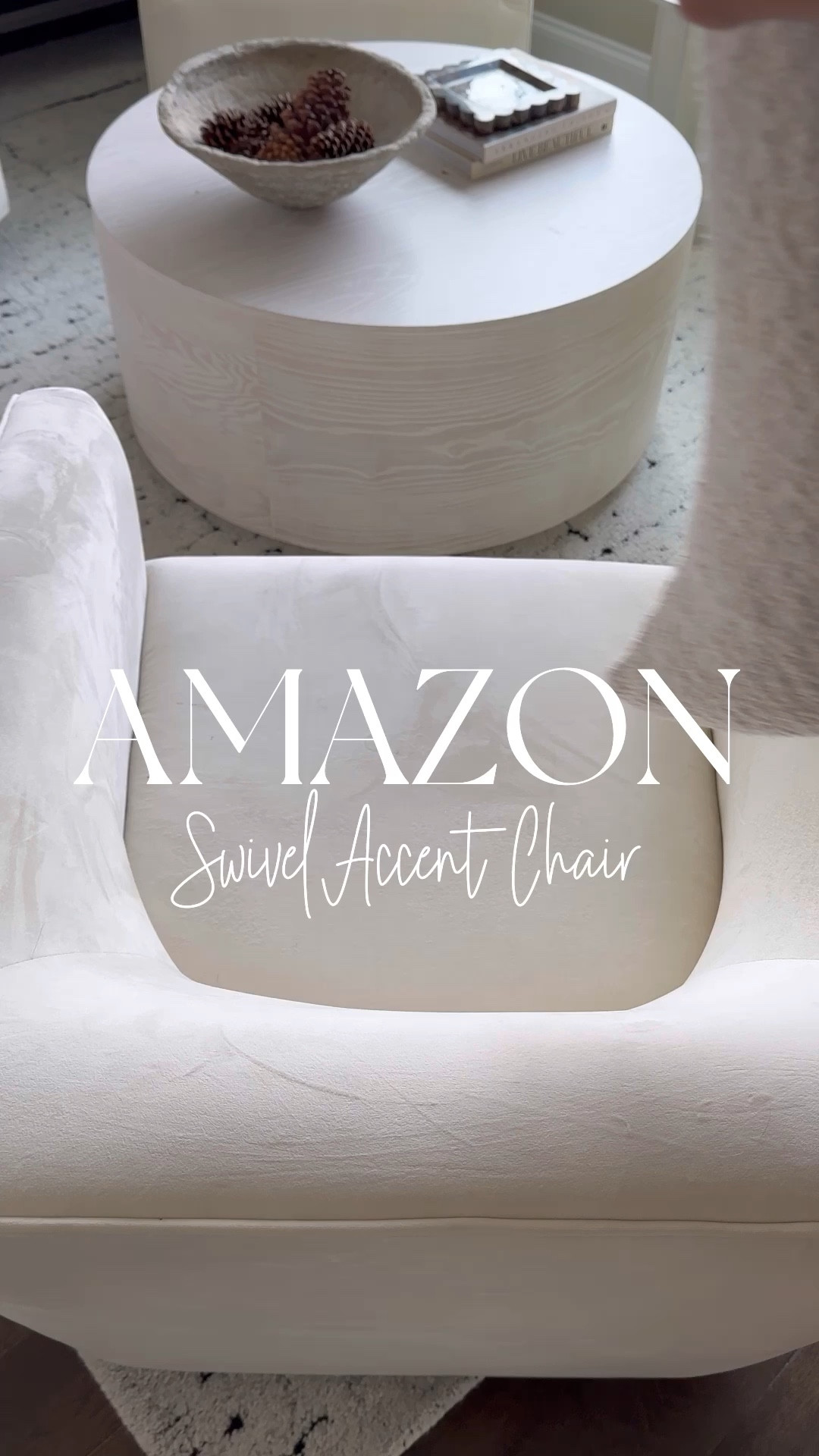 modern sitting room, modern swivel chair

#LTKhome #LTKVideo #LTKsalealert