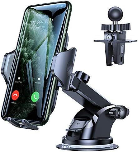 VICSEED Car Phone Mount, [Thick Case & Big Phones Friendly] Long Arm Suction Cup Phone Holder for Ca | Amazon (US)