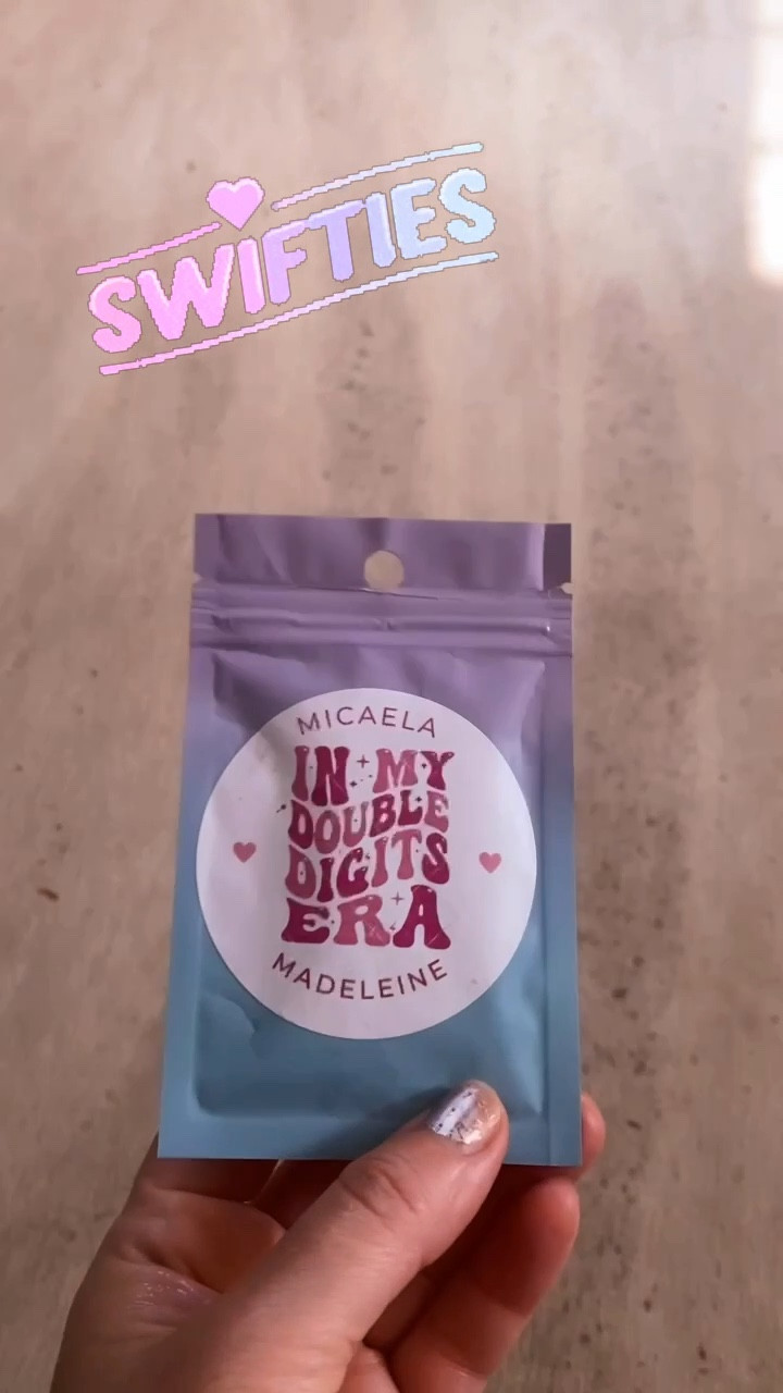 These are cute crafts we made for my daughters 10th Swiftie themed birthday party. The kids made bracelets then traded them. It Leo them busy and was a huge hit!!

Girls birthday. 10 year old girl. Swiftie. Eras your  

#LTKKids #LTKFindsUnder50 #LTKFamily