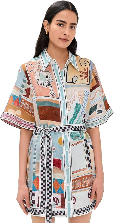 ALÉMAIS Women's Michelle Mini Dress | Amazon (US)