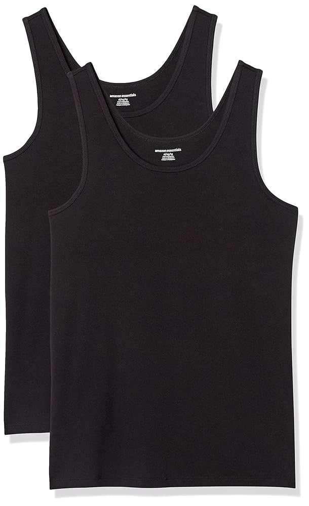 Amazon Essentials Women's Slim-Fit Tank Top, Pack of 2 | Amazon (US)