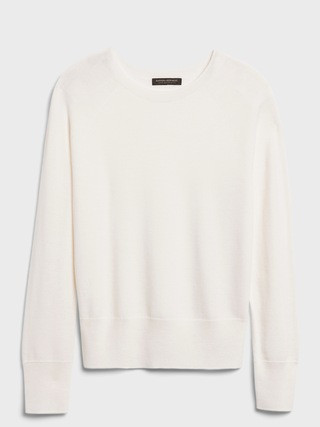 Seamless Merino Crew-Neck Sweater in Responsible Wool | Banana Republic (US)