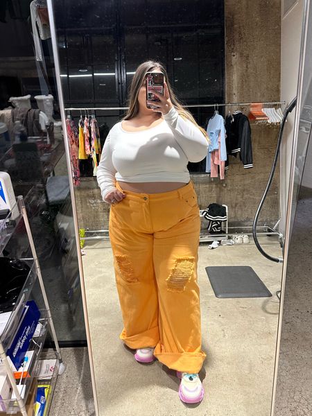 Cute and colorful outfit 🧡

#LTKplussize #LTKmidsize #LTKstyletip