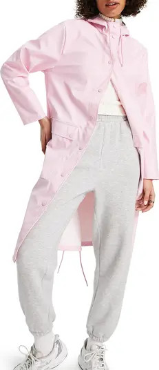 Topshop Hooded Raincoat | Nordstrom | Nordstrom