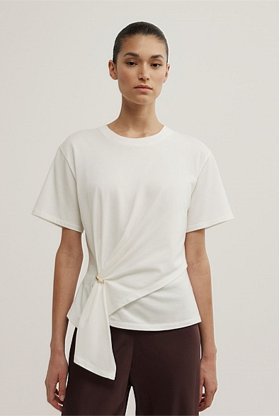 Trim Detail T-Shirt | Witchery (AU)