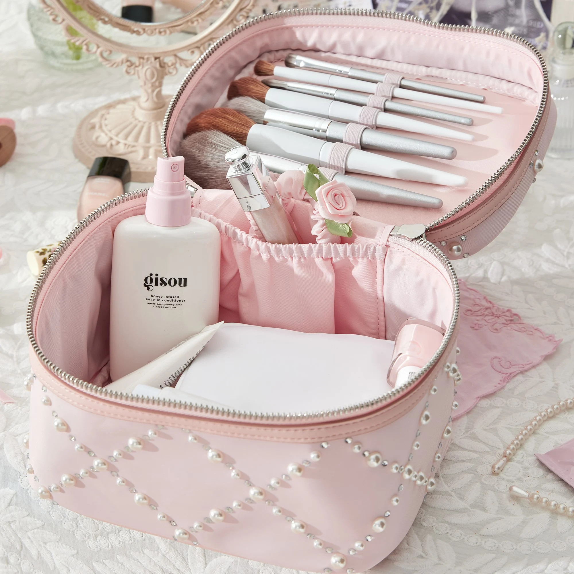 Embellished Vanity Case | Stoney Clover Lane | Stoney Clover Lane