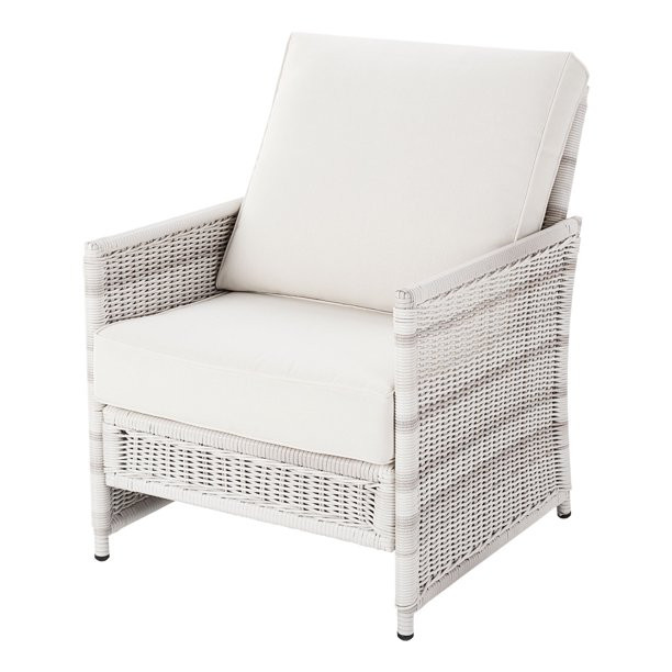 Better Homes & Gardens Paige 4-Piece Wicker Outdoor Conversation Set - Walmart.com | Walmart (US)