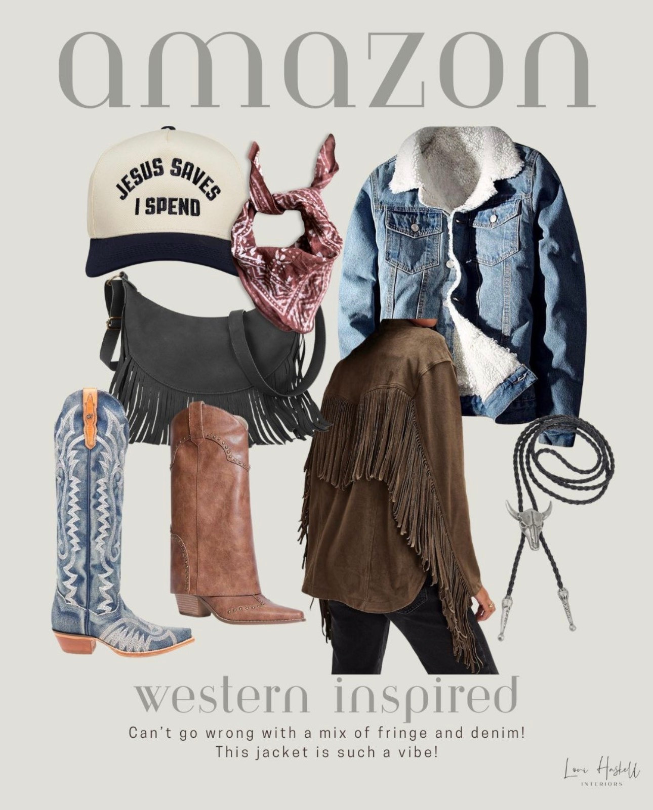 Western style fashion finds on Amazon! The fringe accents are such a vibe! 


#LTKOver40 #LTKMidsize #LTKGiftGuide