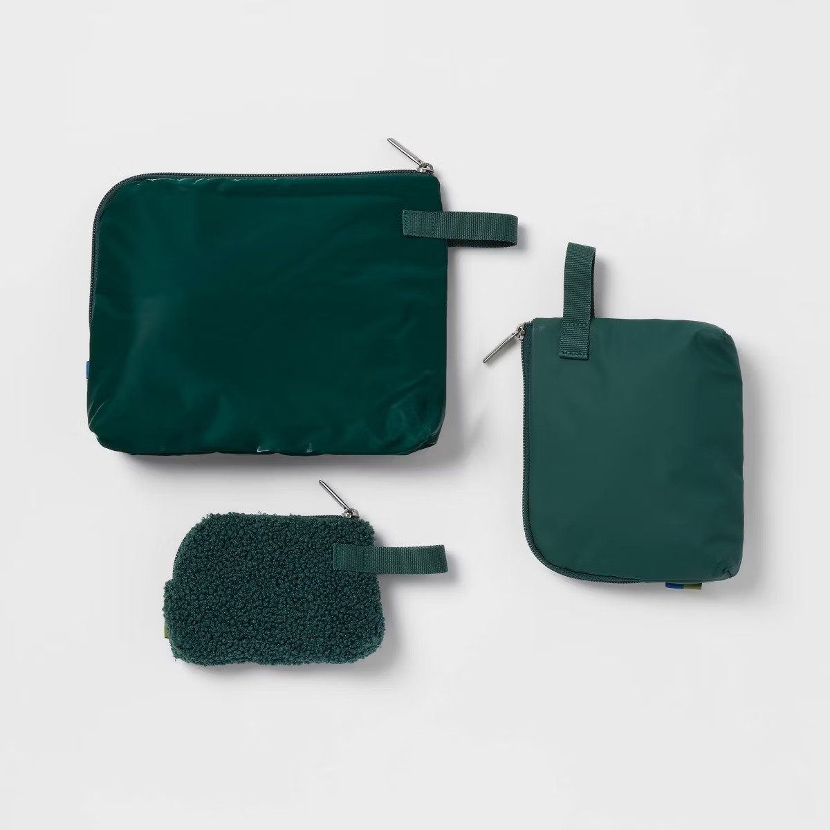 3pc Toiletry Kit and Bag - Open Story™ Green | Target