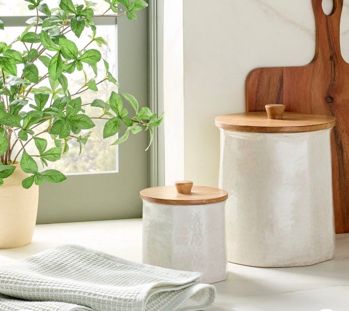 just ordered! the prettiest canisters ♥️

#LTKSeasonal #LTKU #LTKHome