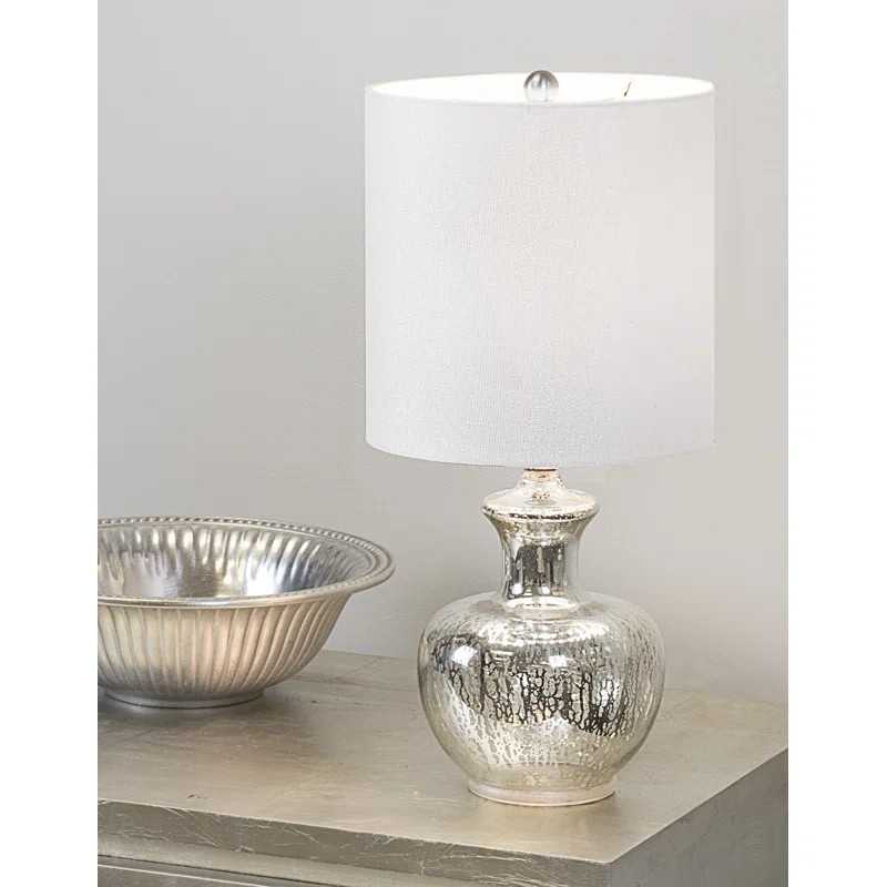 Adonis 18.8" Dripped Chrome Table Lamp | Wayfair North America