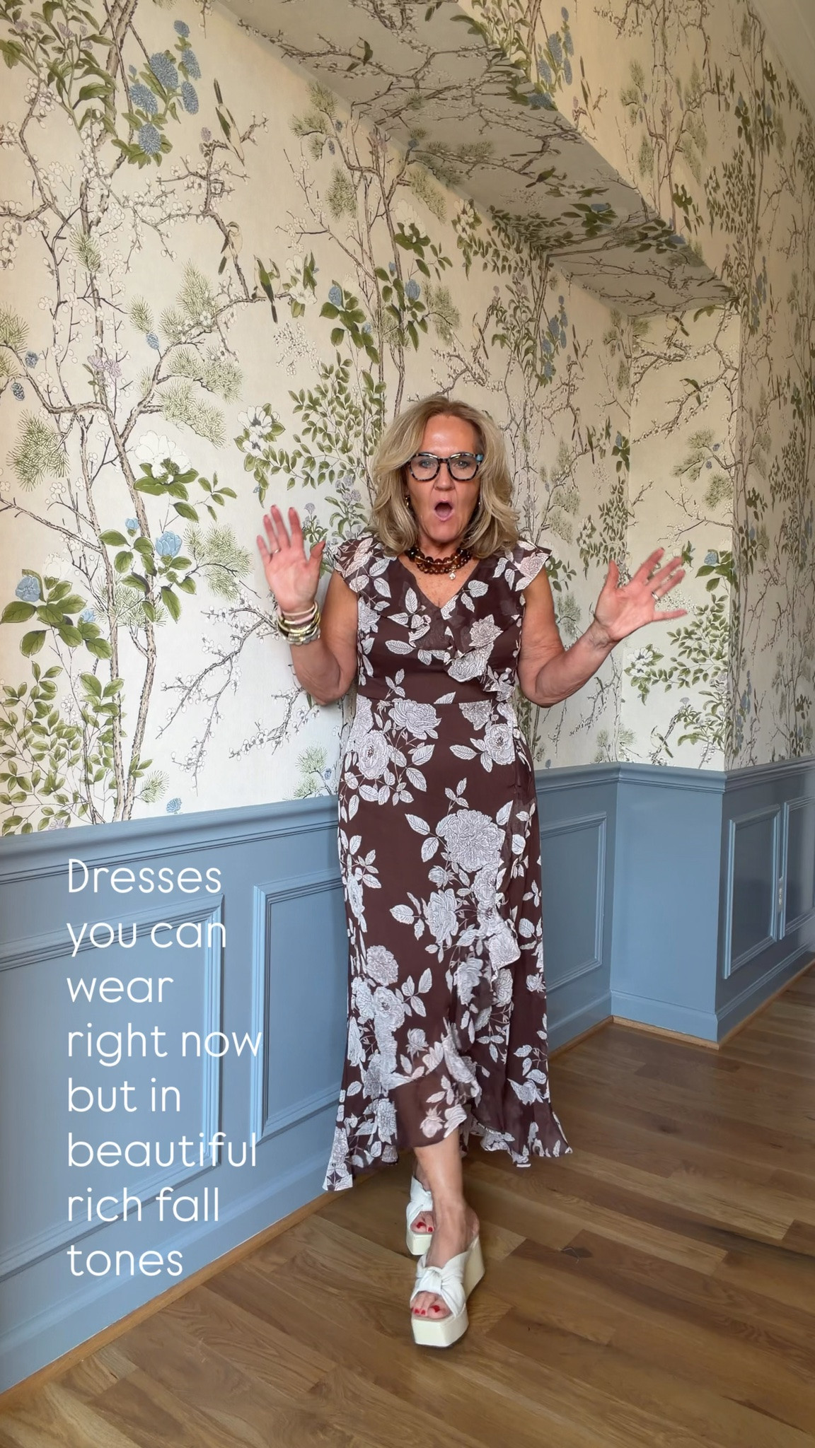 Dresses to wear now and later in the fall. Fall wedding guest dress fall casual dresses leopard dress they all are just so lovely.
Wearing my regular size and all except the cotton leopard dress I did size down to a small, but I would only recommend that if you have a small smaller chest

#LTKSaleAlert #LTKOver40 #LTKWedding