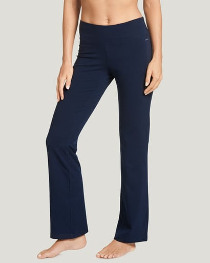 Cotton Stretch Slim Bootleg Pant | Jockey