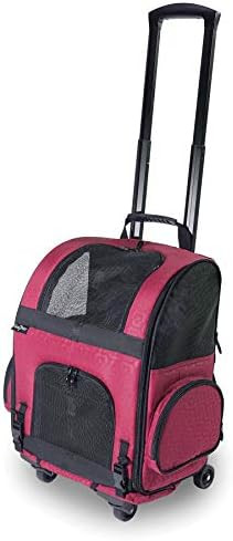 Gen7Pets Black Geometric Roller-Carrier | Amazon (US)