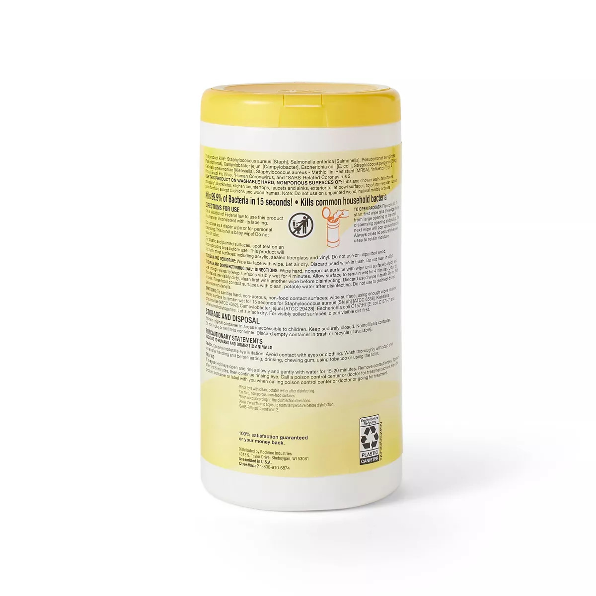 Lemon Scent Disinfecting Wipes - 75ct - up&up™ | Target
