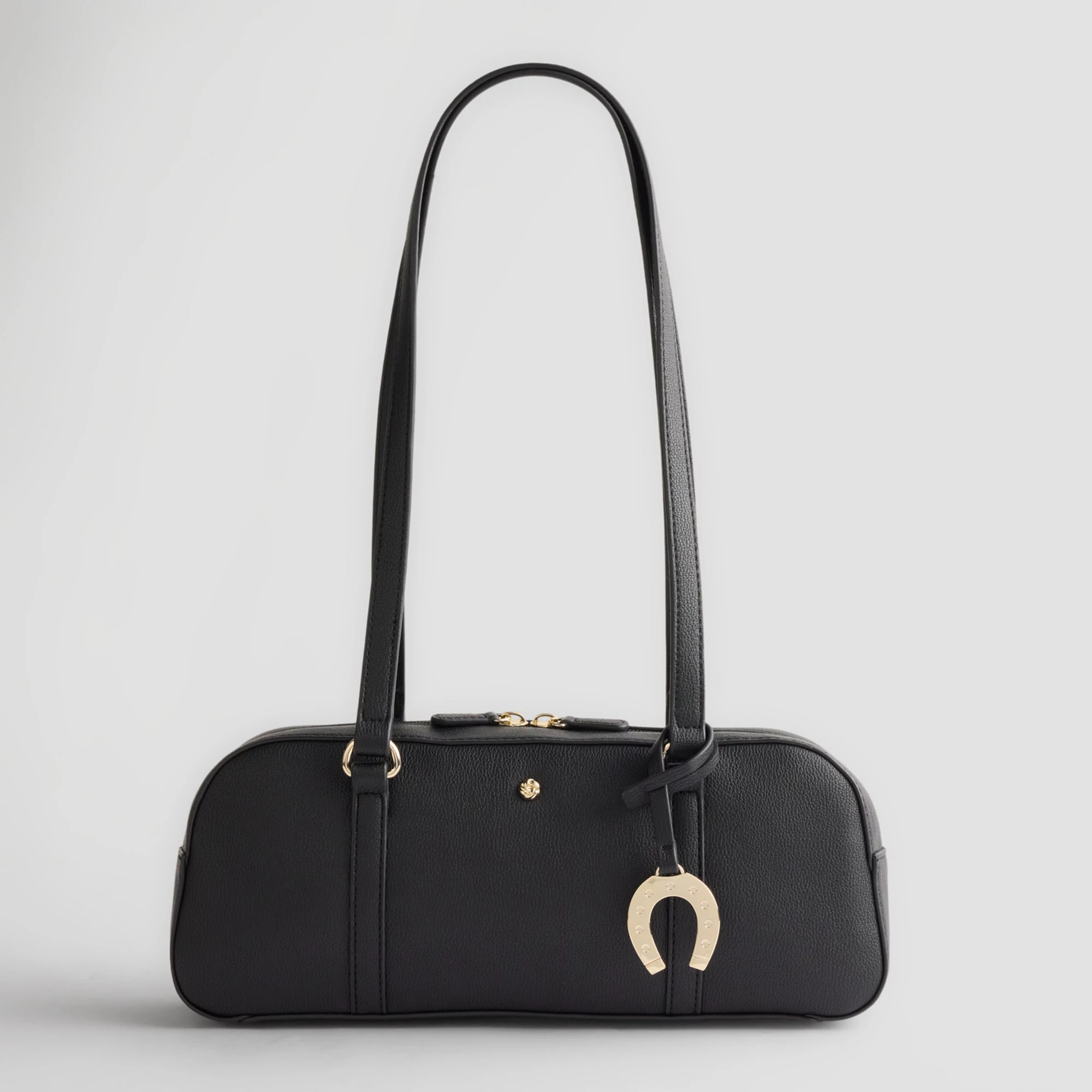 LC Lauren Conrad Helen E/W Shoulder Bag, Black | Kohl's