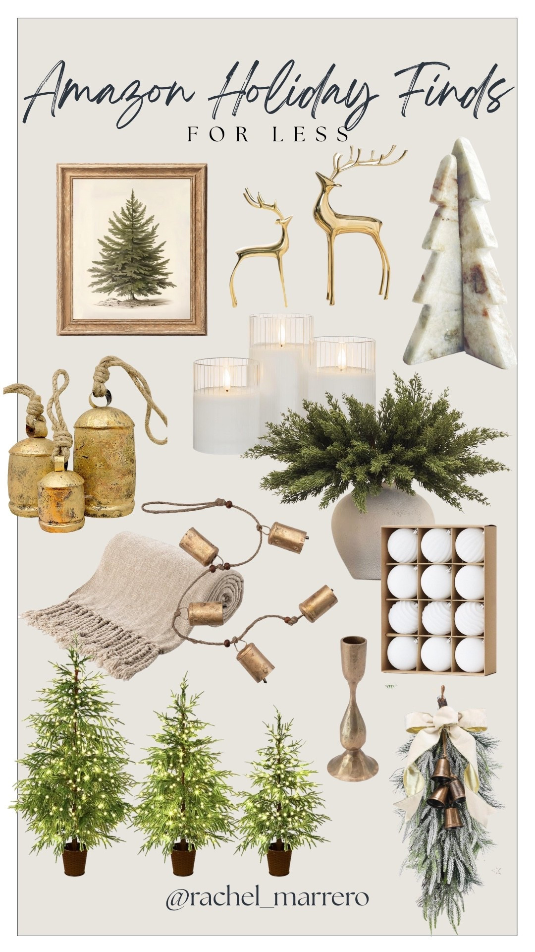 New amazon holiday decor!


Christmas decor from Amazon, affordable home, ornaments, art, bells, reindeer, stems, spray, Amazon home, affordable home 

#LTKSeasonal #LTKStyleTip #LTKHome