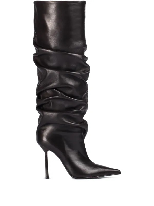 Le Silla Kniehohe Bella Stiefel 100mm | Schwarz | FARFETCH DE | Farfetch Global