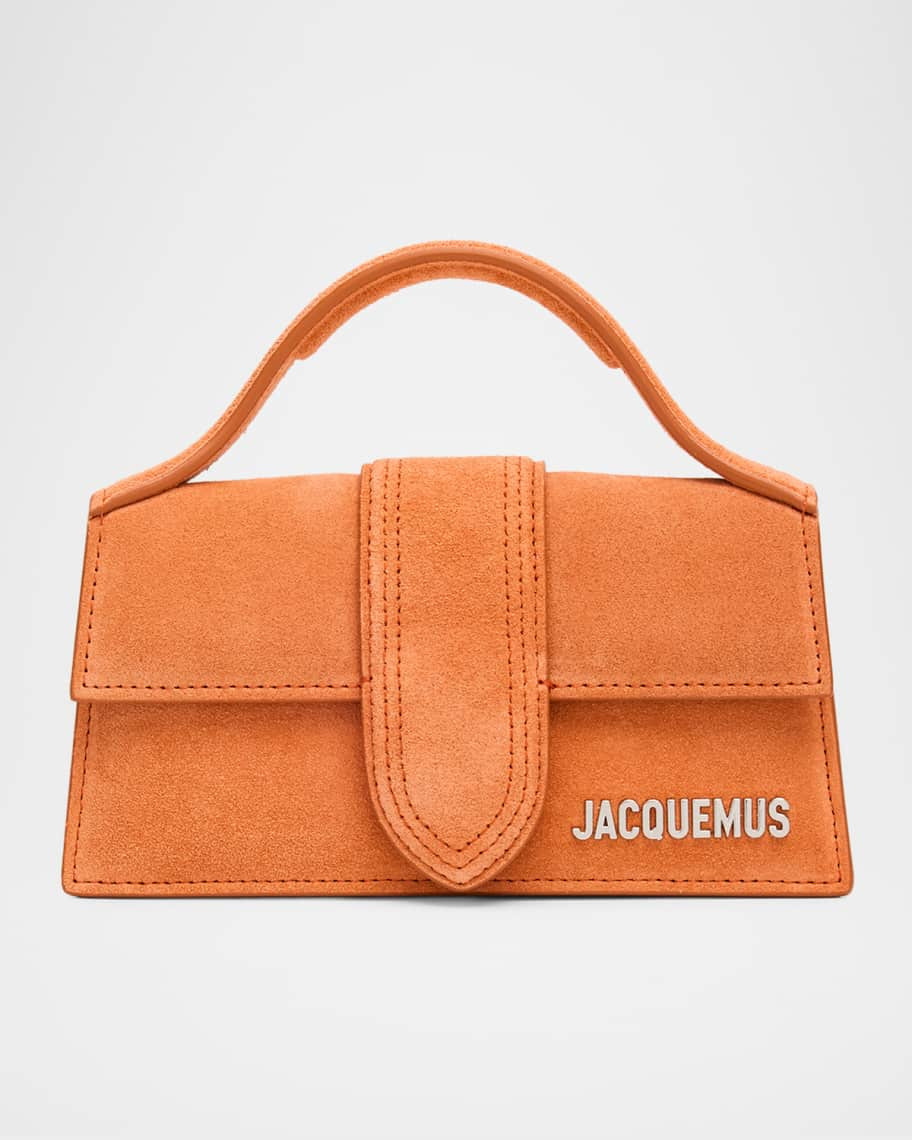 Jacquemus Le Bambino Suede Top Handle Bag | Neiman Marcus