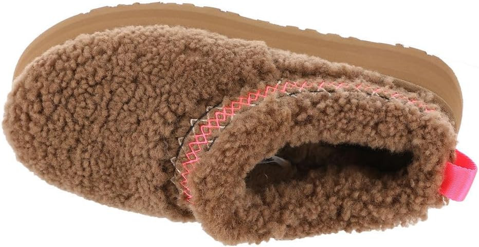 UGG Women's Tazz Ugg Braid Slipper, Hardwood, 12 | Amazon (US)