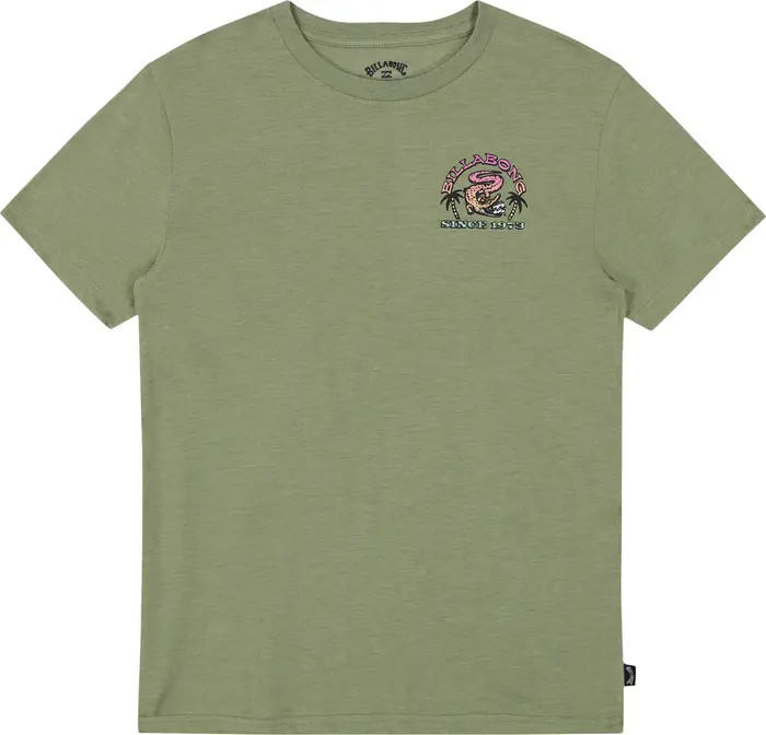 Billabong Kids' Alligator Attack Cotton Graphic T-Shirt | Nordstrom | Nordstrom