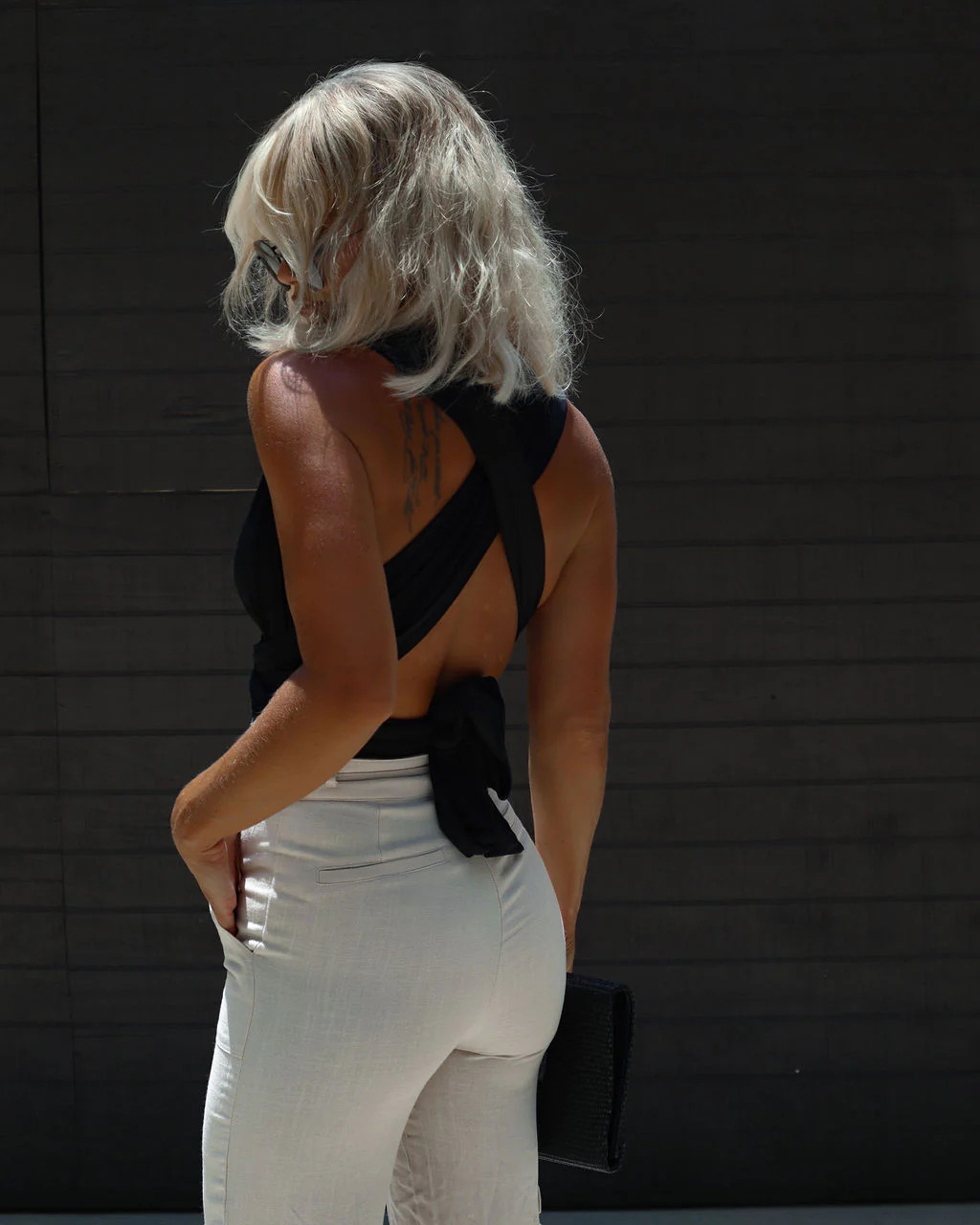 Enya Plunge Neck Sleeveless Bodysuit | VICI