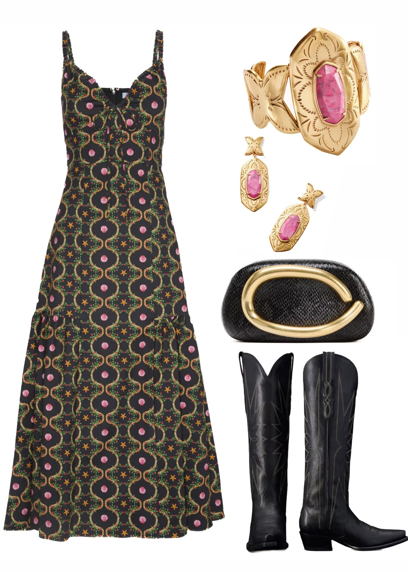 Feminine western moment 🌸🖤
Hill House meets Kendra Scott — a little bit southern, a little bit city chic. Styled with Tecovas boots and an Amazon clutch for that effortless fall edge.”

#fallfashion #fallstyle #hillhousehome #kendrascott #tecovas #amazonfinds #westernstyle #femininefashion #bohochic #falloutfits #outfitinspo #styleinspo #LTKfashion #LTKstyle #LTKfinds #Pinterestoutfits #modernwestern #chicstyle #fashioninspo #falltrends #outfitdetails #LTKtrending #fashionfinds #ootdfashion #falllookbook #elevatedbasics #everydaystyle #fallvibes #fashionmusthaves #westernchic #cozystyle #Pinterestfashion #lookforless #luxurystyle #falloutfitideas #stylegoals #trendalert

#LTKSeasonal #LTKStyleTip #LTKShoeCrush