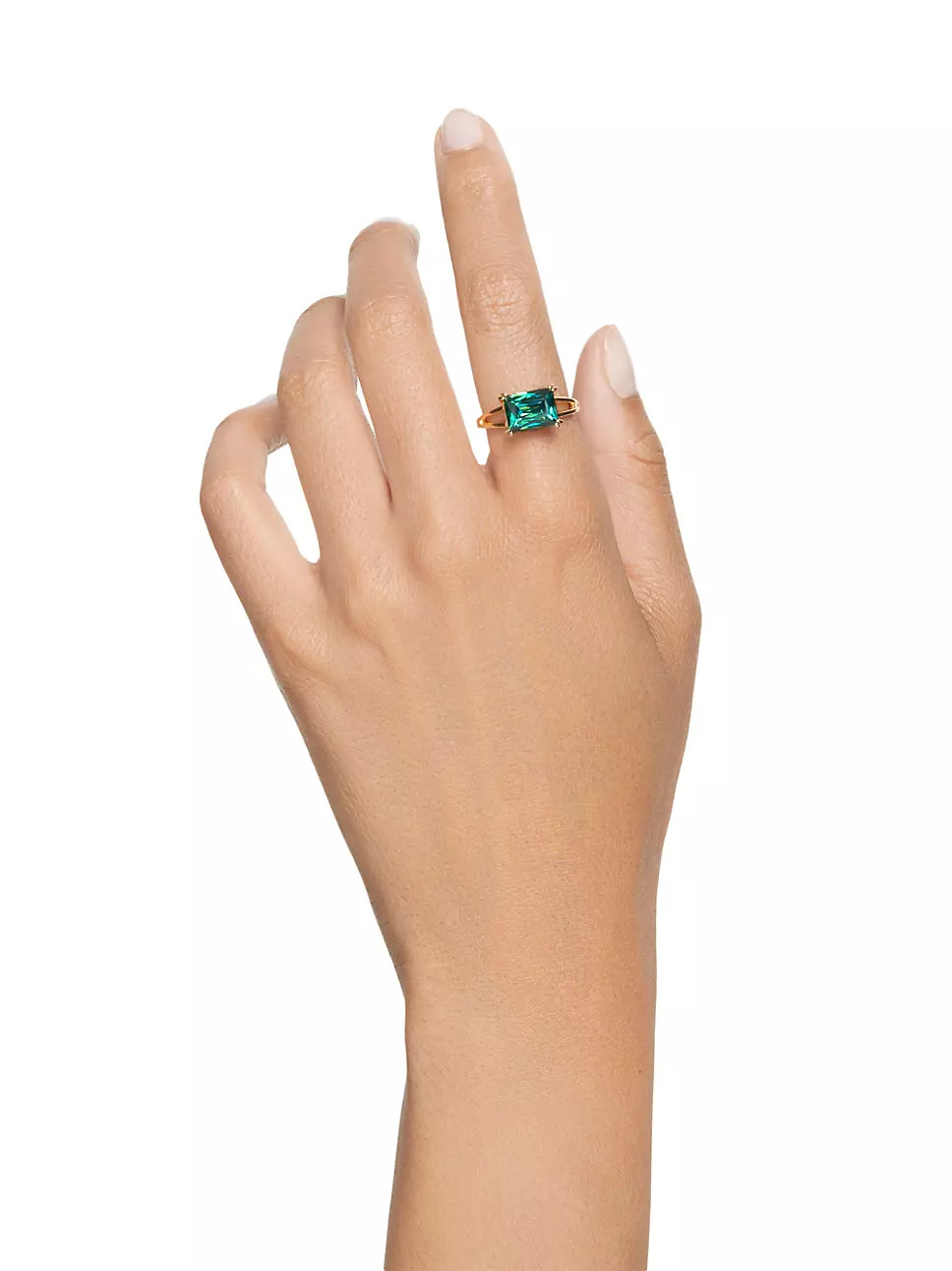 Matrix Goldtone & Crystal Cocktail Ring | Saks Fifth Avenue