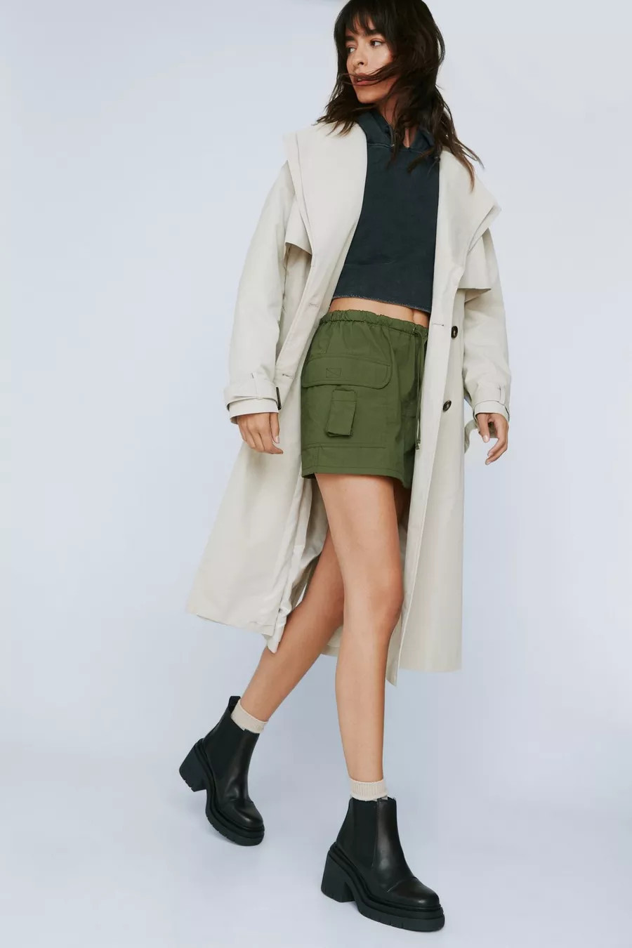 Leather Chunky Chelsea Boots | Nasty Gal (US)