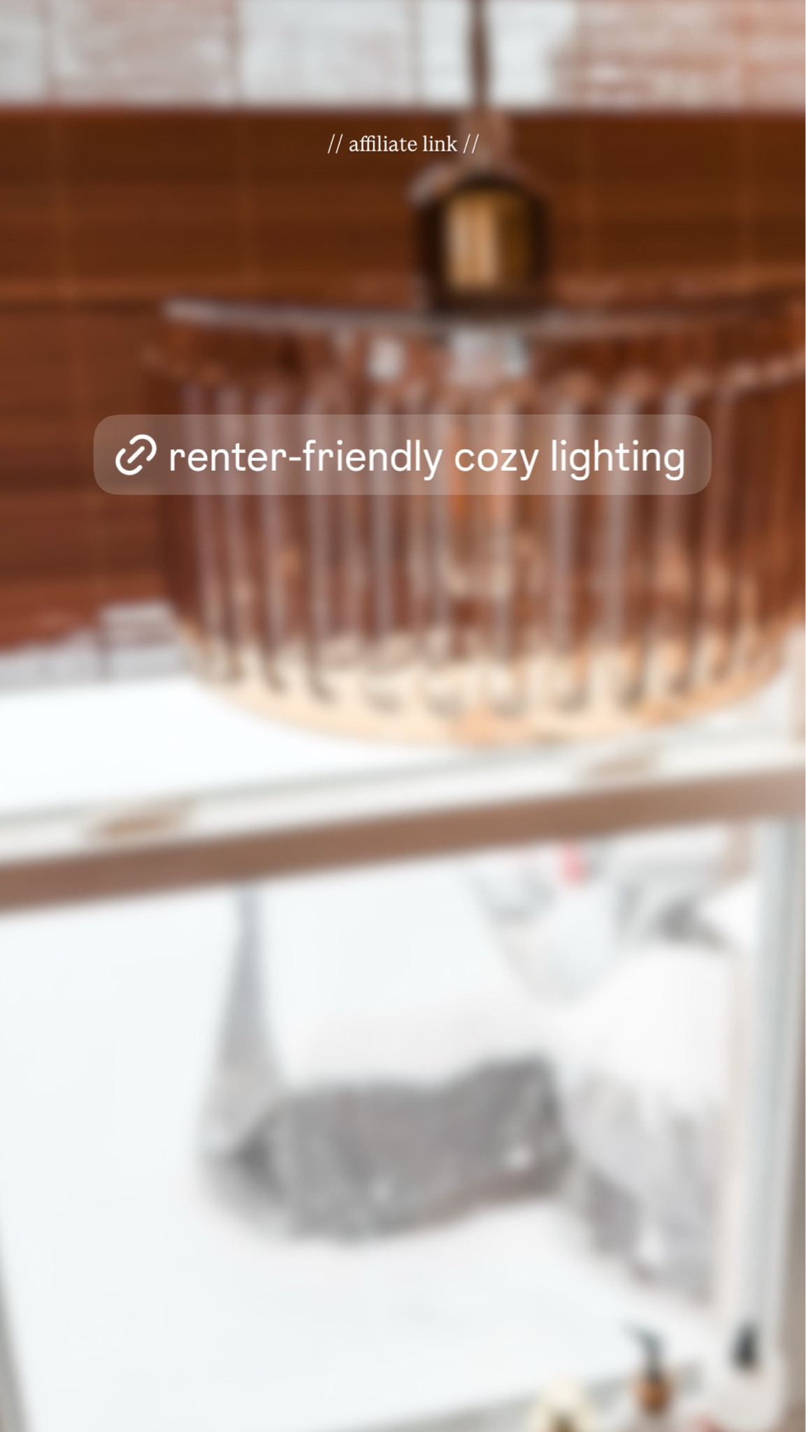 I needed a renter-friendly option for better lighting over our kitchen sink and landed on this beautiful amber-colored glass pendant light that just plugs into any outlet. It is also dimmable, which I love for the cozy vibes in the evening. This listing also included an edison bulb for the lamp.

#LTKdayinmylife #LTKHome