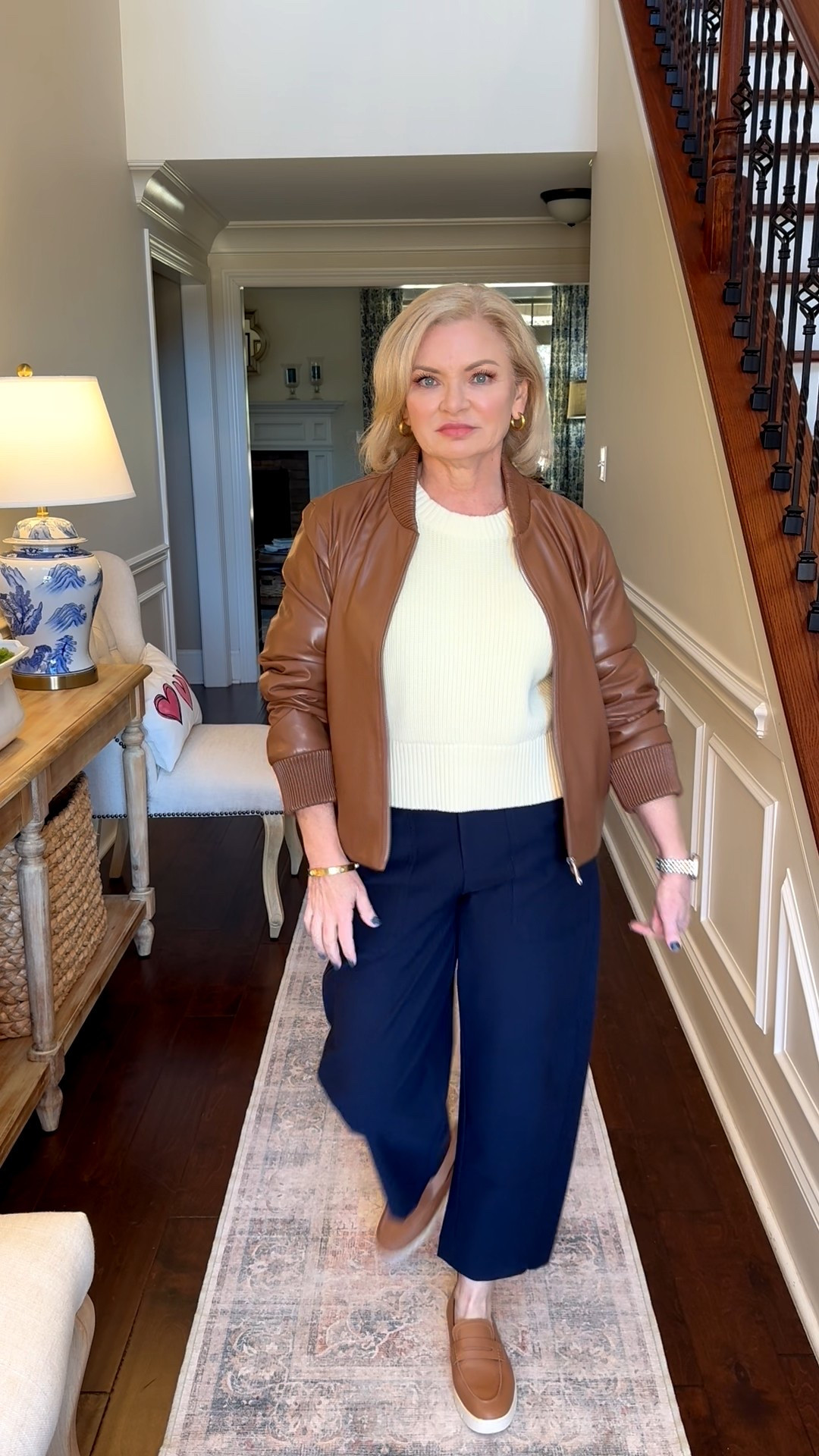 Here’s my outfit of the day! Loving this jacket styled with this crewneck sweater  

#LTKgrwm #LTKootd #LTKSeasonal