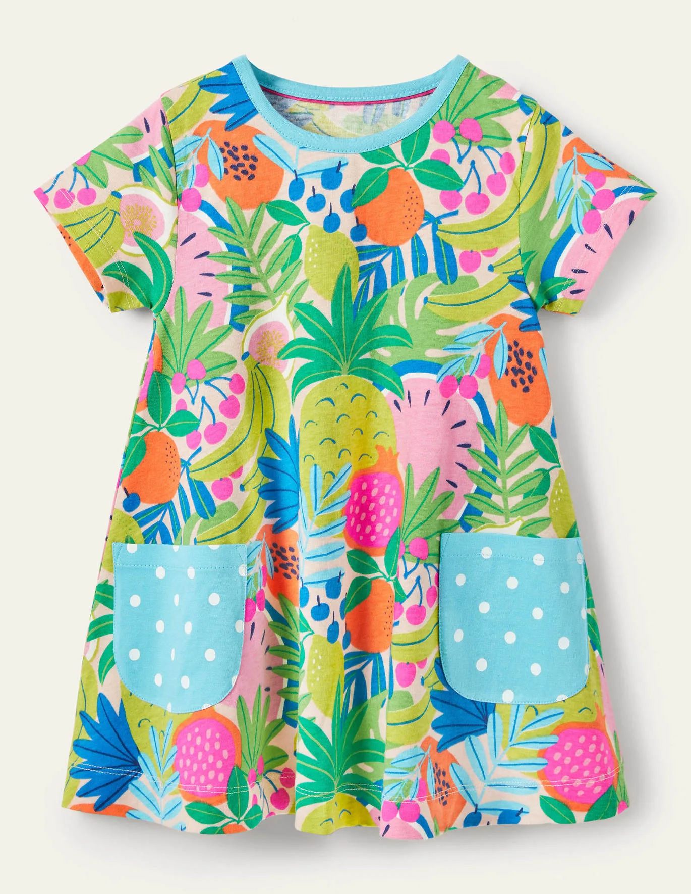 Short-sleeved Printed Tunic | Boden (US)