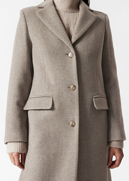 Single-Breasted Wool Coat | & Other Stories (EU + UK)