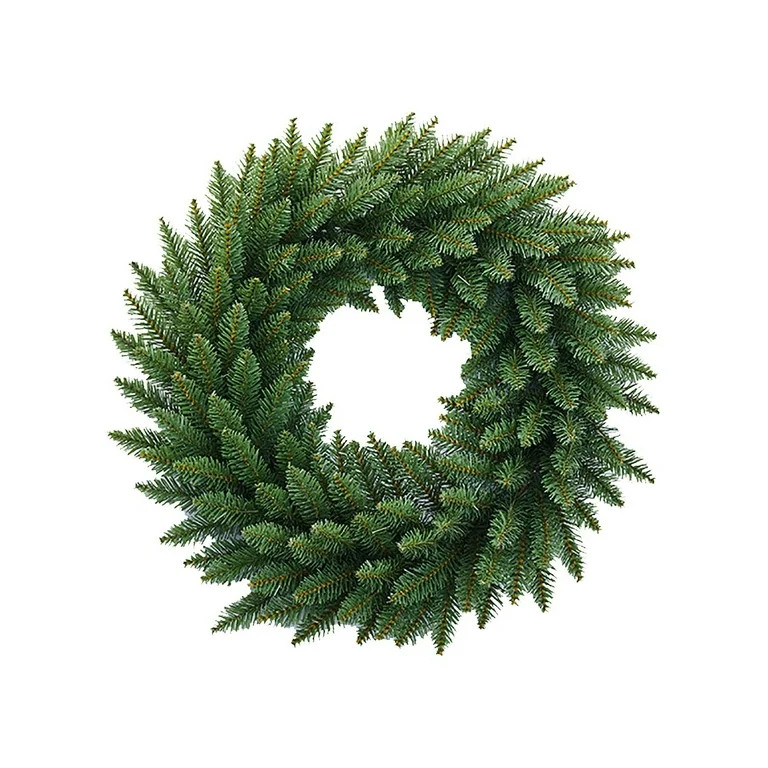 Wadada 12 Inch Real Touch Christmas Wreath, Soft Bendable Winter Wreaths for Front Door, Christma... | Walmart (US)