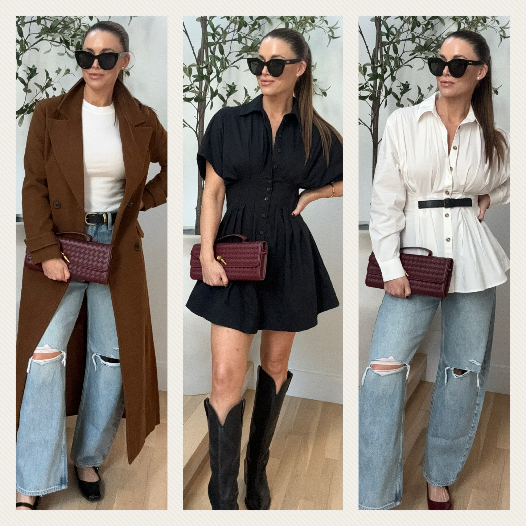 New arrivals from Anthropologie !! Love this little black dress - perfect fall outfit or tailgating dress ! Barrel jeans are from Gap ! Ballet Mary Jane flats are from Walmart ! Fall coat in this gorgeous brown ! Clutch is from Amazon 

Follow my shop @whitswhims on the @shop.LTK app to shop this post and get my exclusive app-only content!

#liketkit #LTKParties #LTKHoliday #LTKStyleTip
@shop.ltk
https://liketk.it/4VnLu

#LTKHoliday #LTKParties #LTKGiftGuide