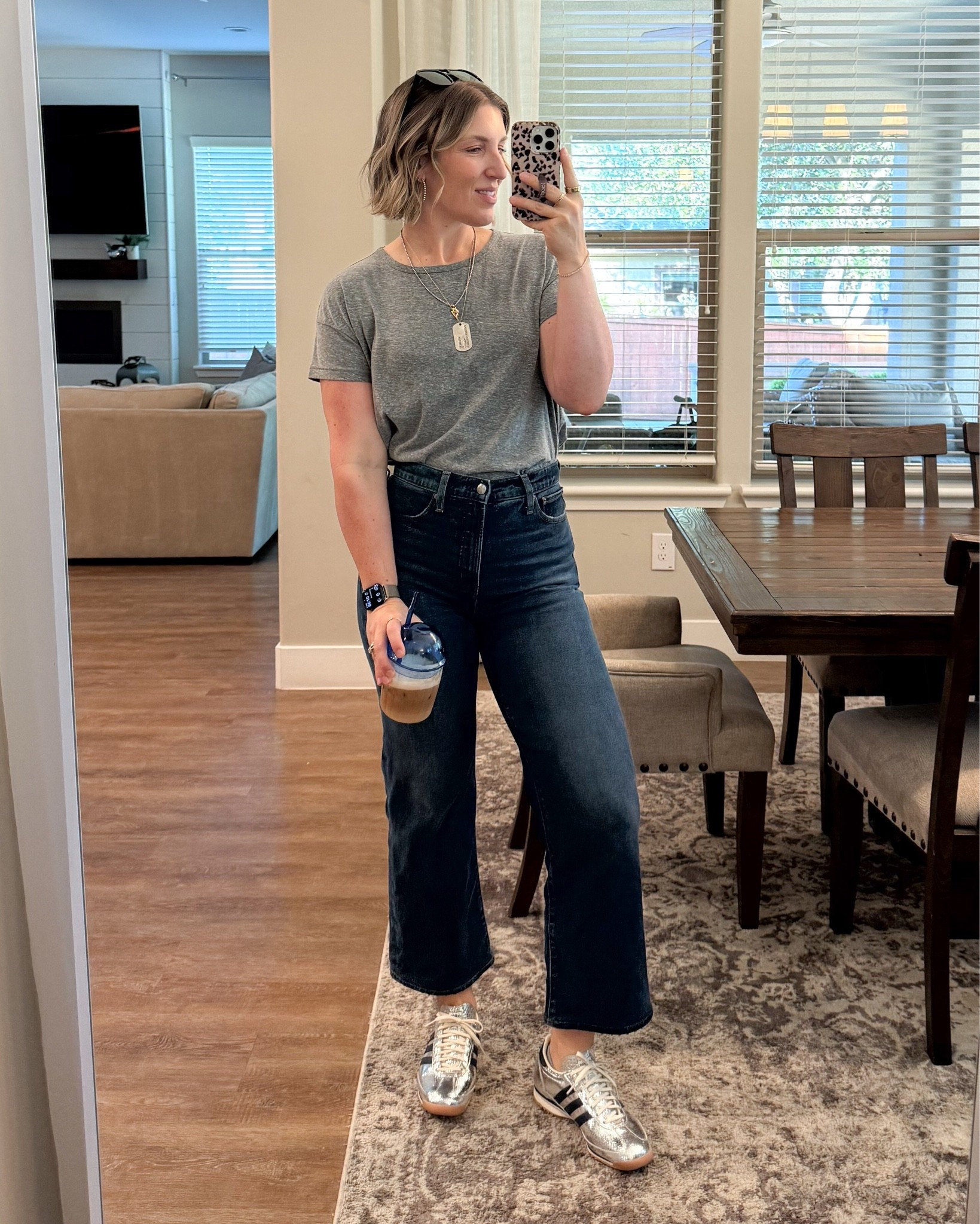 Jeans on sale for 20 off with code LTK!!! Don’t stretch out and a classic cut!!!!