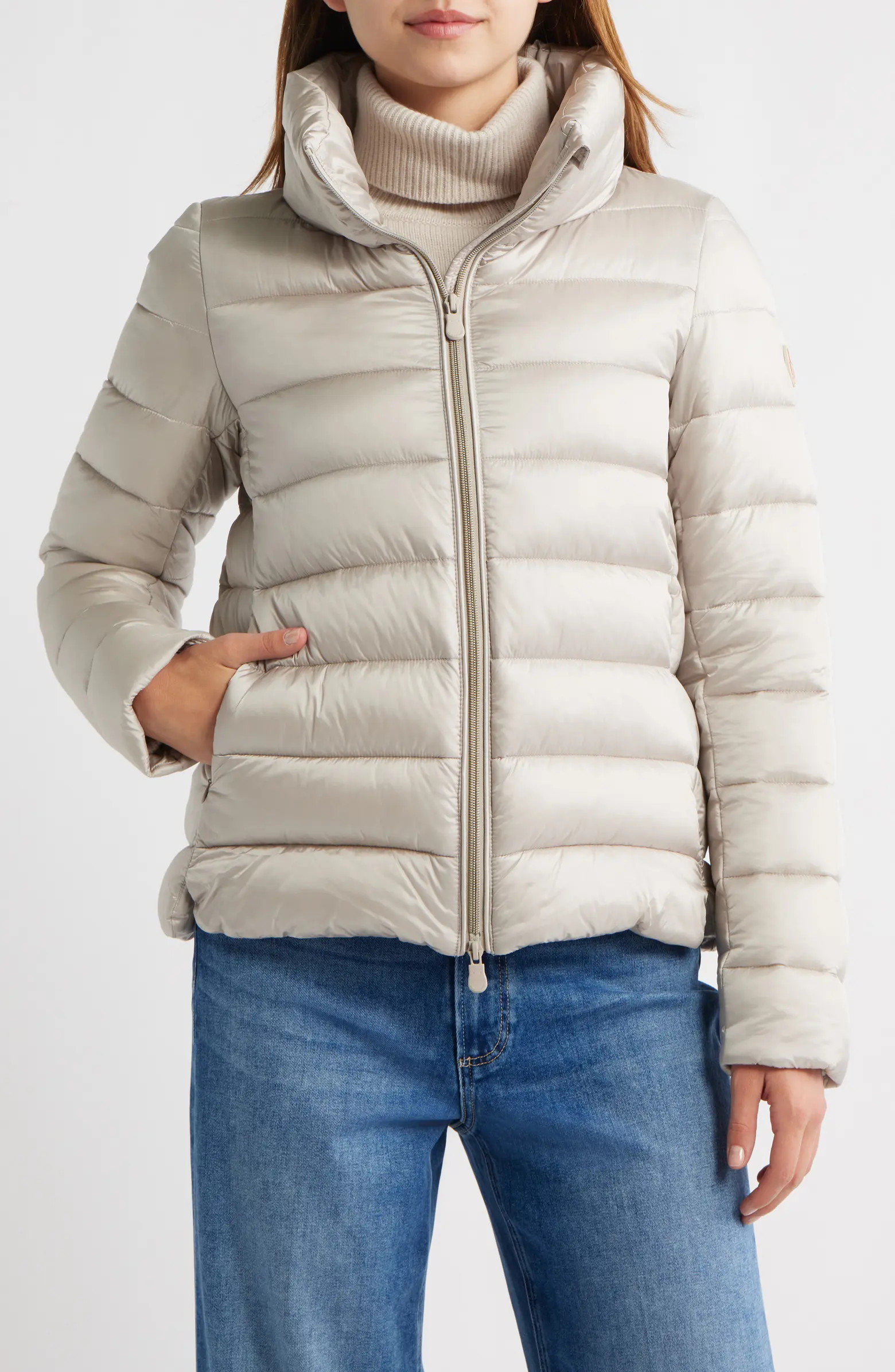 Save The Duck Elsie Water & Wind Repellent Puffer Jacket | Nordstrom | Nordstrom