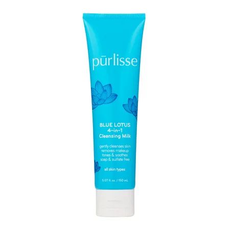 Purlisse Blue Lotus 4~in~1 Cleansing Milk | Walmart (US)