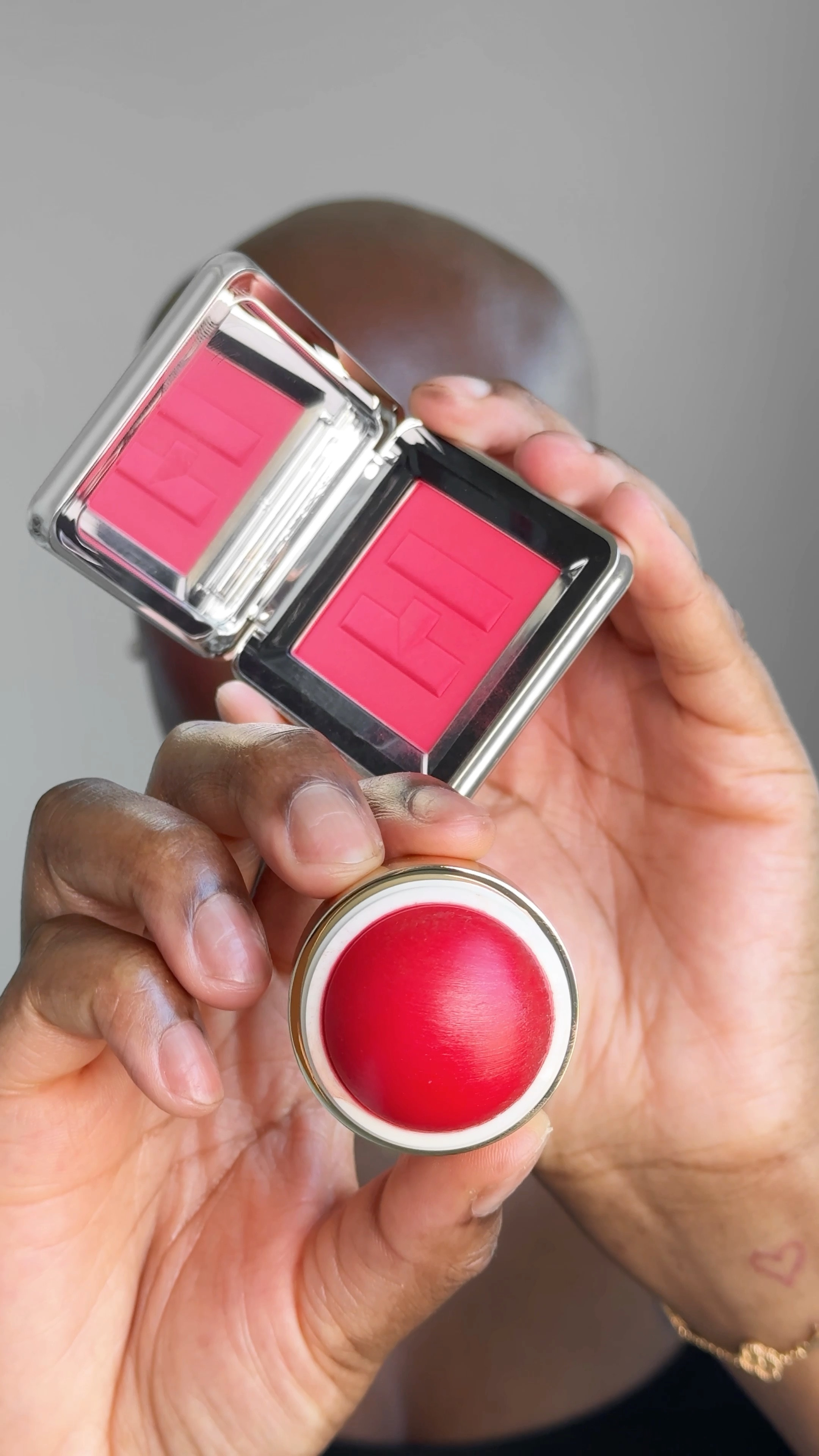 ❤️ Bright red brush on dark skin ❤️ 

#LTKBeauty