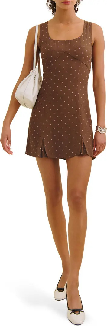 Reformation x Devon Lee Carlson Cher Sleeveless Minidress | Nordstrom | Nordstrom